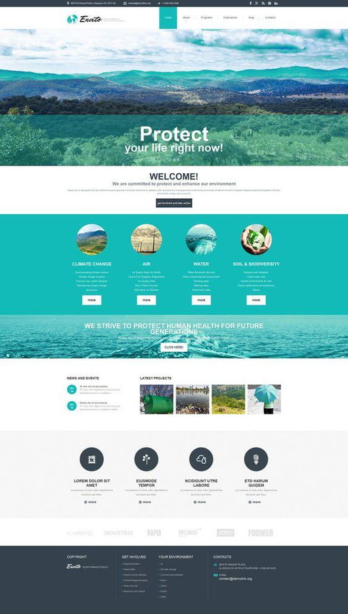 十大國外能源與環保公司網頁設計案例解析
